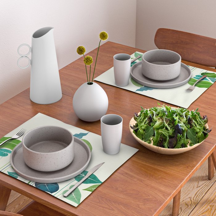 Tropical Plant Study Placemat Gallery Image 2