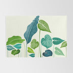 Tropical Plant Study Rug Gallery Image 2