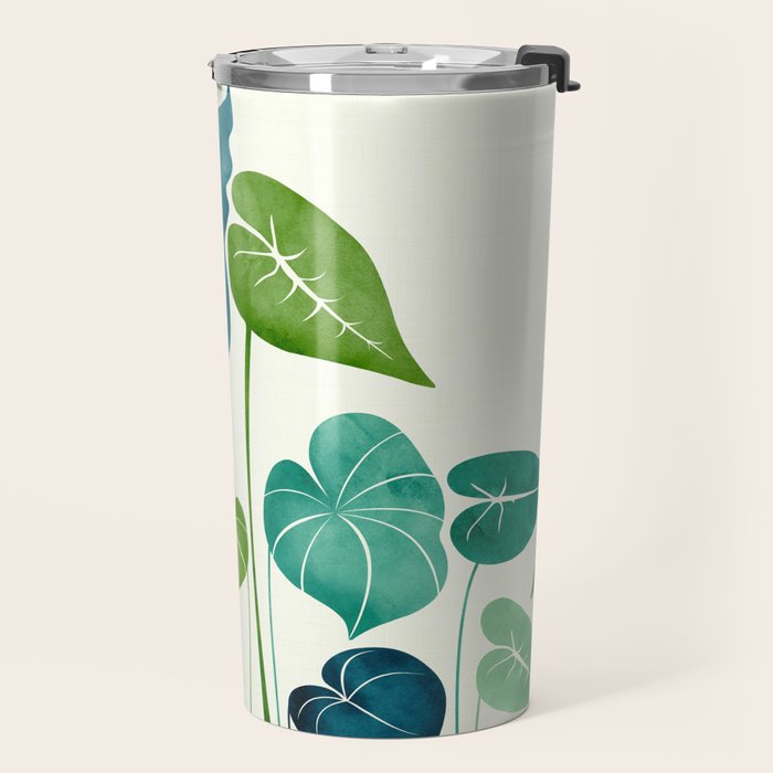 Tropical Plant Study Travel Mug Gallery Image 2