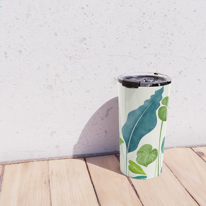 Tropical Plant Study Travel Mug Gallery Image 4