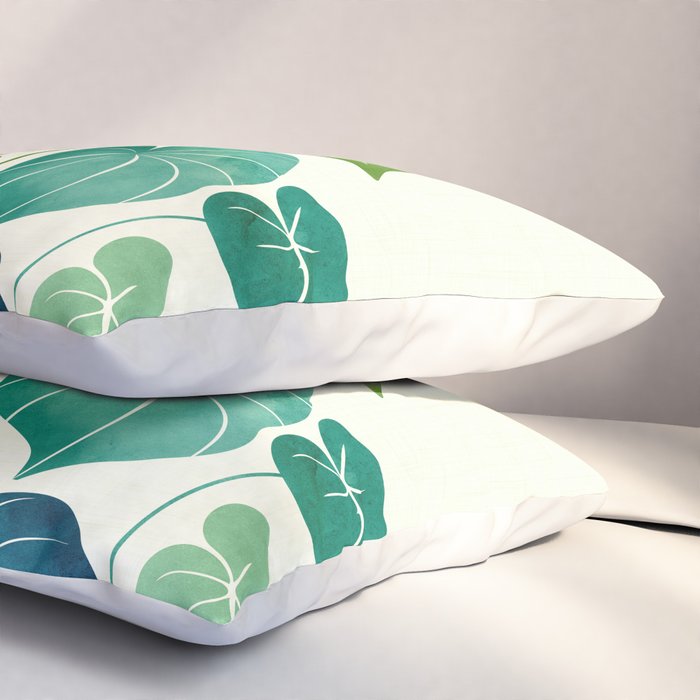 Tropical Plant Study Pillow Sham Gallery Image 3