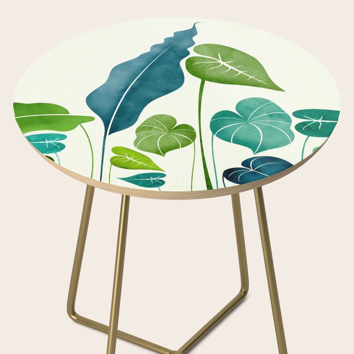 Tropical Plant Study Side Table Gallery Image 2
