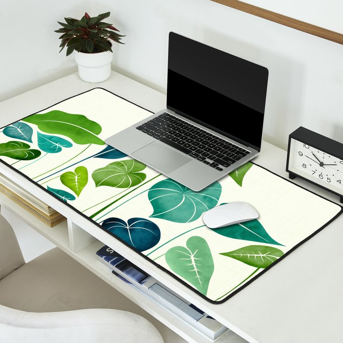 Tropical Plant Study Desk Mat Gallery Image 2
