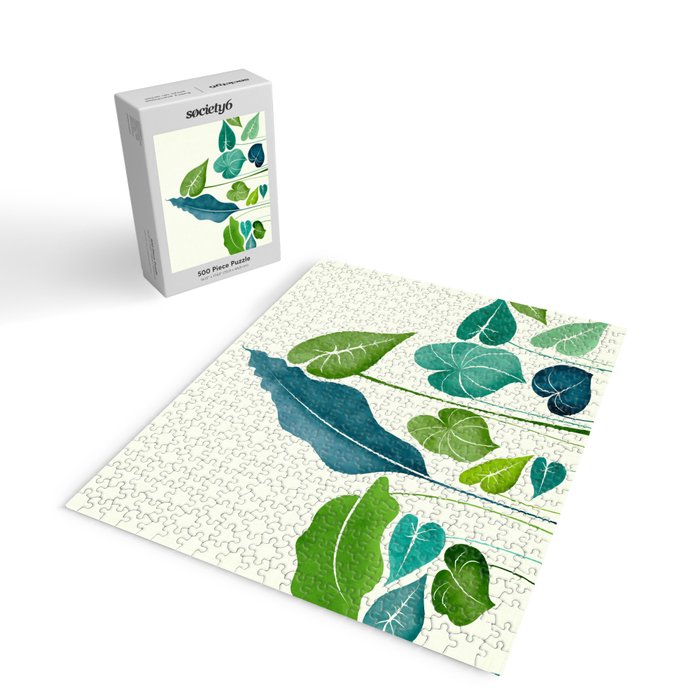 Tropical Plant Study Jigsaw Puzzle Gallery Image 2