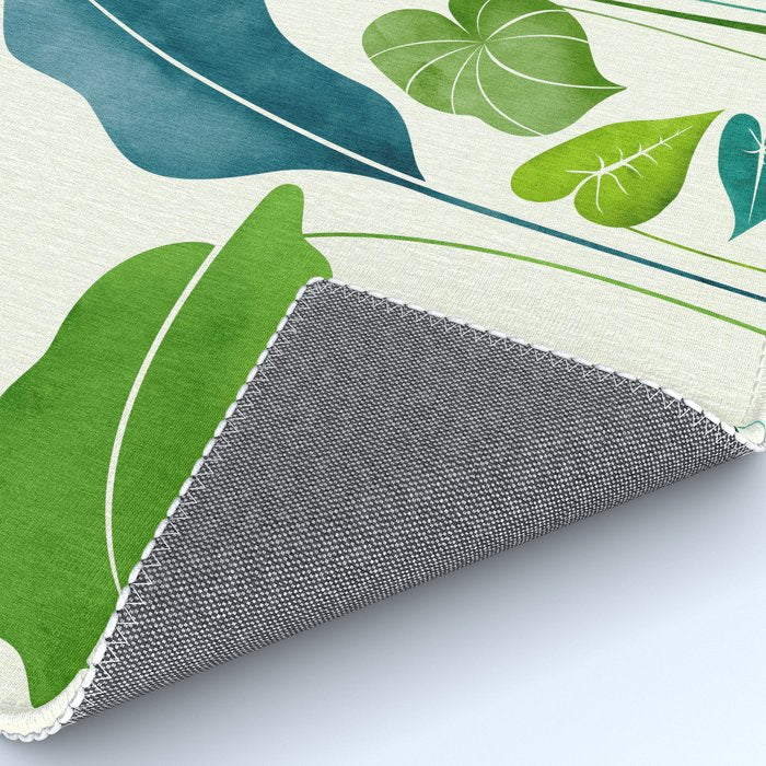 Tropical Plant Study Rug Gallery Image 4