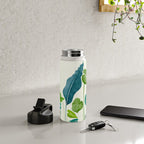 Tropical Plant Study Water Bottle Gallery Image 4