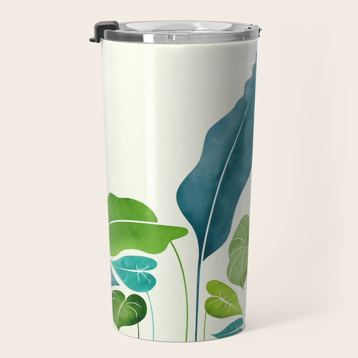Tropical Plant Study Travel Mug Gallery Image 3