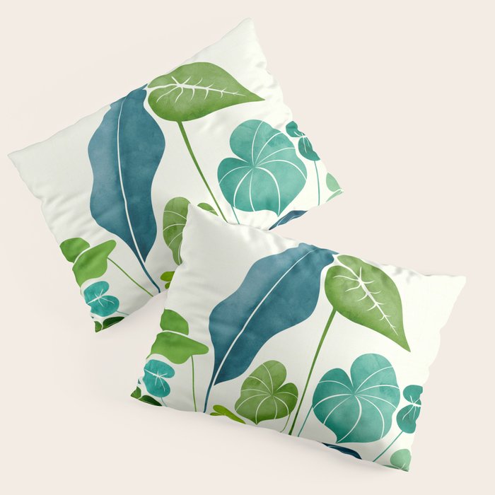 Tropical Plant Study Pillow Sham Gallery Image 3