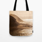 Pacific Coast Beach Sunset Tote Bag Gallery Image 1
