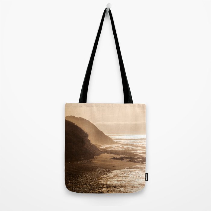 Pacific Coast Beach Sunset Tote Bag Gallery Image 2