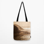 Pacific Coast Beach Sunset Tote Bag Gallery Image 2