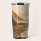 Pacific Coast Beach Sunset Travel Mug Gallery Image 1