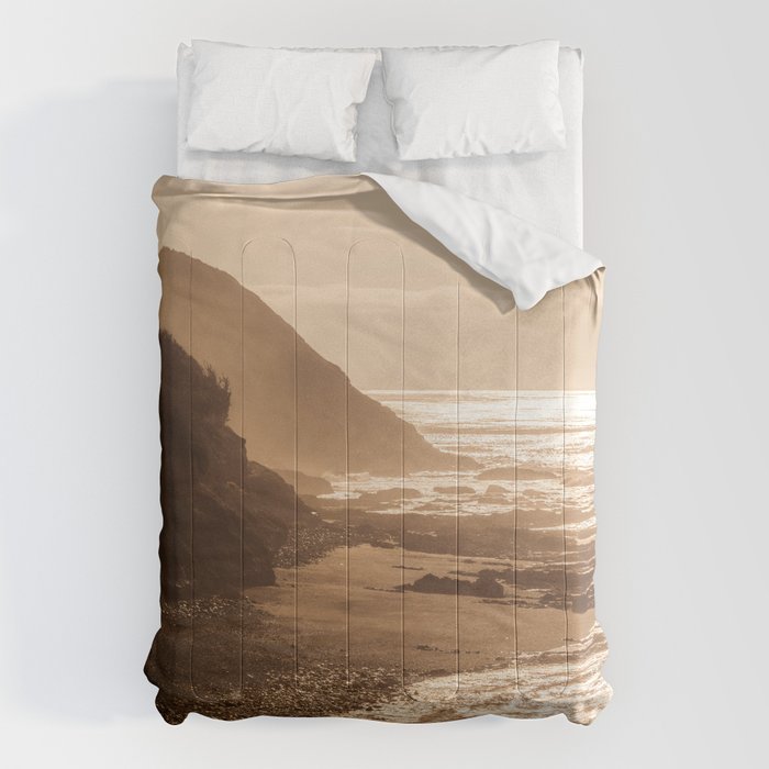 Pacific Coast Beach Sunset Comforter Gallery Image 6