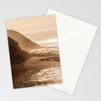 Pacific Coast Beach Sunset Stationery Card Gallery Image 2