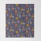 Whimsigoth Throw Blanket Gallery Image 2