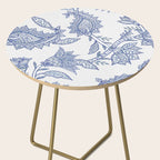 Oriental classic floral paisley - Delft Blue Side Table Gallery Image 2