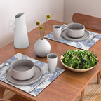 Oriental classic floral paisley - Delft Blue Placemat Gallery Image 2