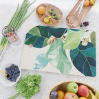 Indigo Plant II Cutting Board Gallery Image 2