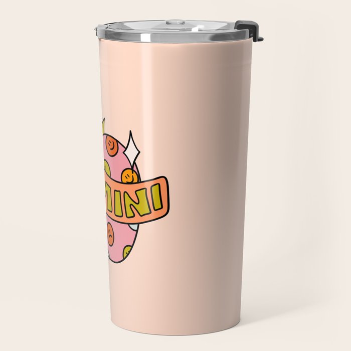 Gemini Strawberry Travel Mug Gallery Image 2