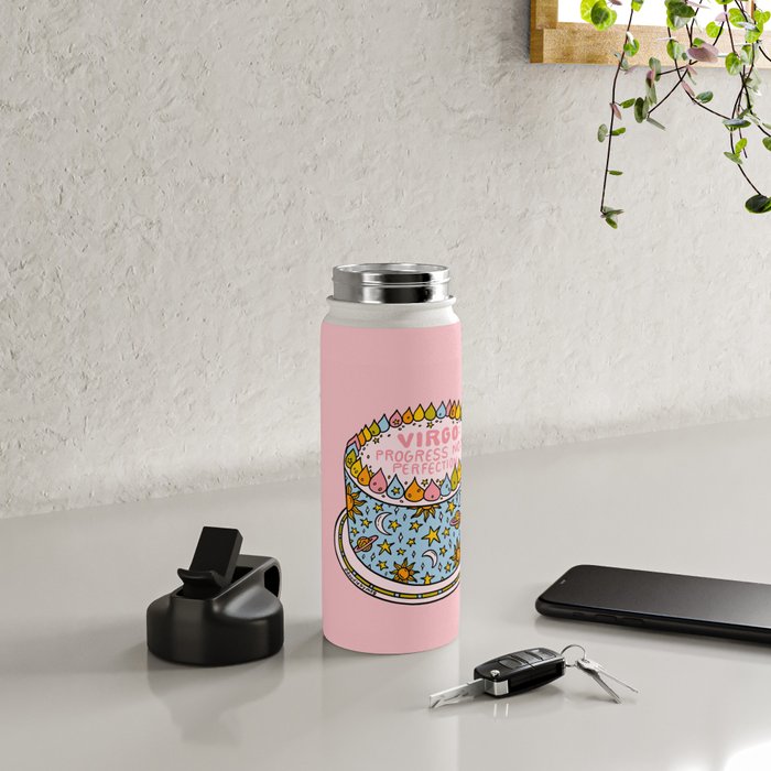Virgo Cake Water Bottle Gallery Image 4