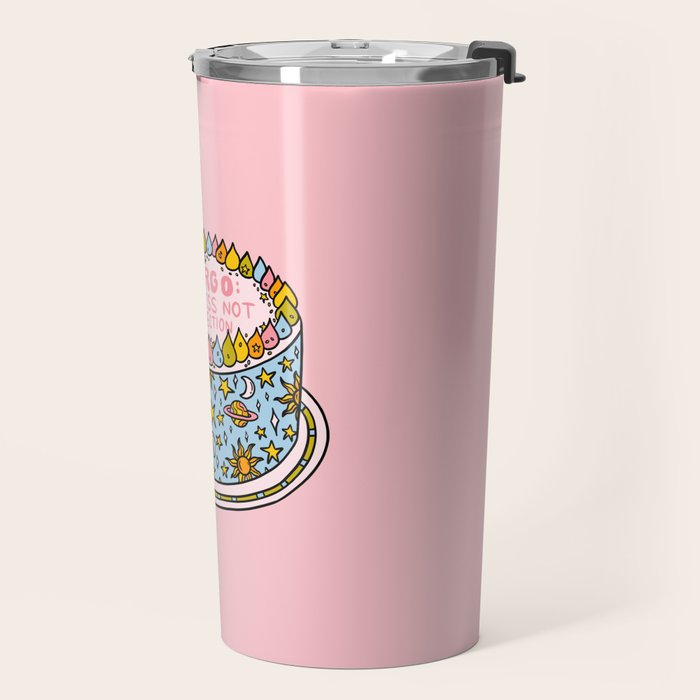 Virgo Cake Travel Mug Gallery Image 2