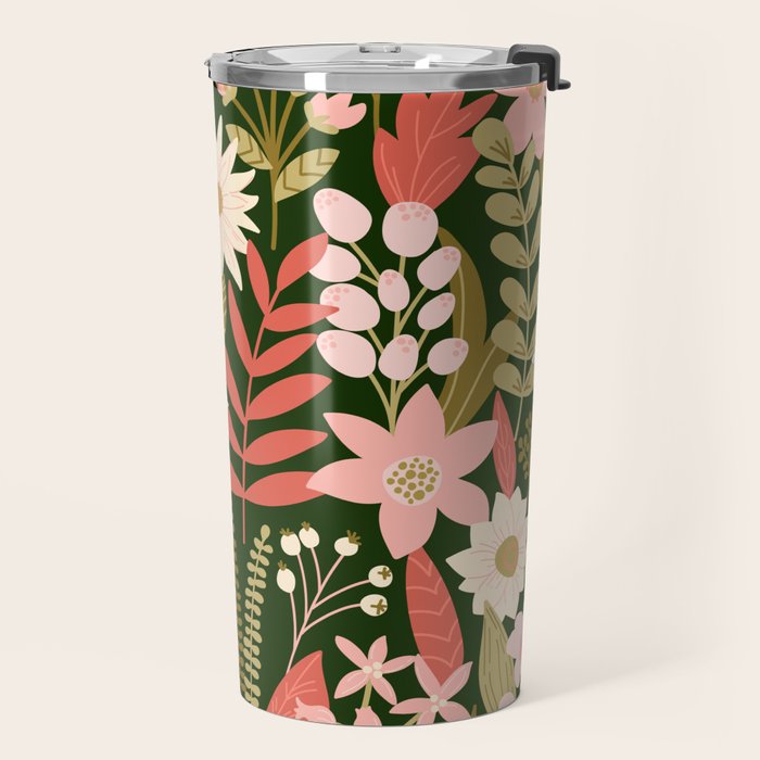 Blooming Botanical Garden Travel Mug Gallery Image 2