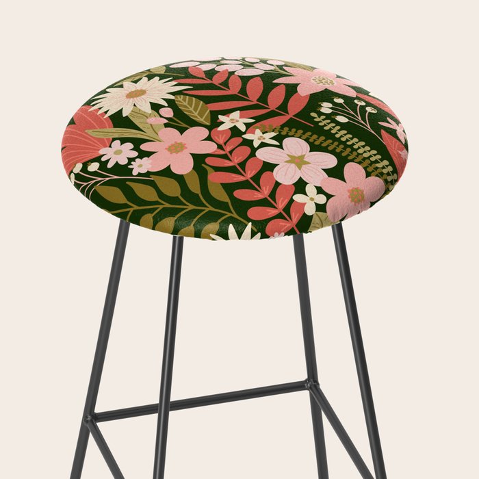 Blooming Botanical Garden Stool Gallery Image 2
