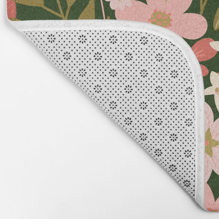Blooming Botanical Garden Bath Mat Gallery Image 2