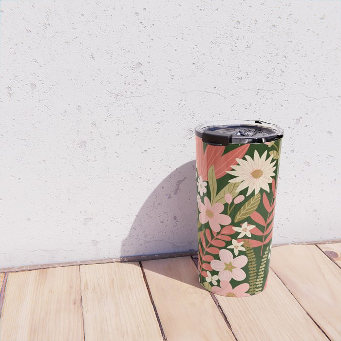 Blooming Botanical Garden Travel Mug Gallery Image 4