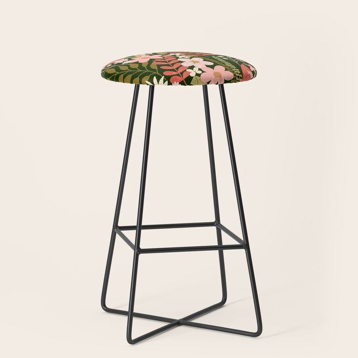 Blooming Botanical Garden Stool Gallery Image 1