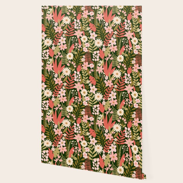 Blooming Botanical Garden Wallpaper Gallery Image 2