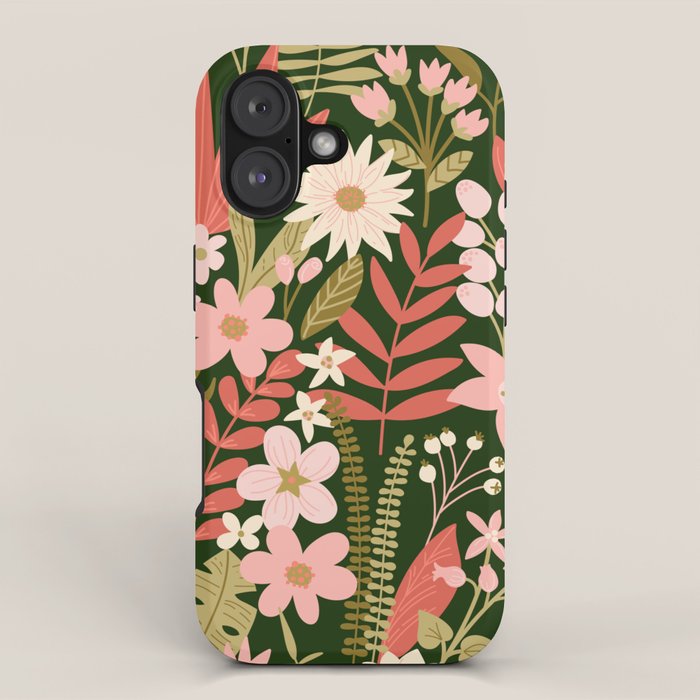 Blooming Botanical Garden iPhone Case Gallery Image 1