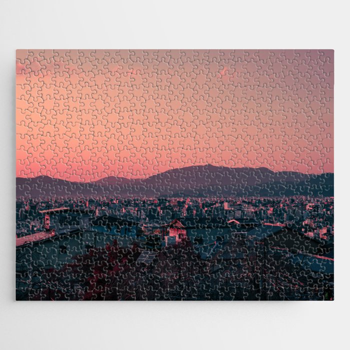 Kyoto sunset Jigsaw Puzzle Gallery Image 1