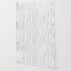 Hand Drawn Lines Vertical White Dark Gray Wallpaper Gallery Image 2