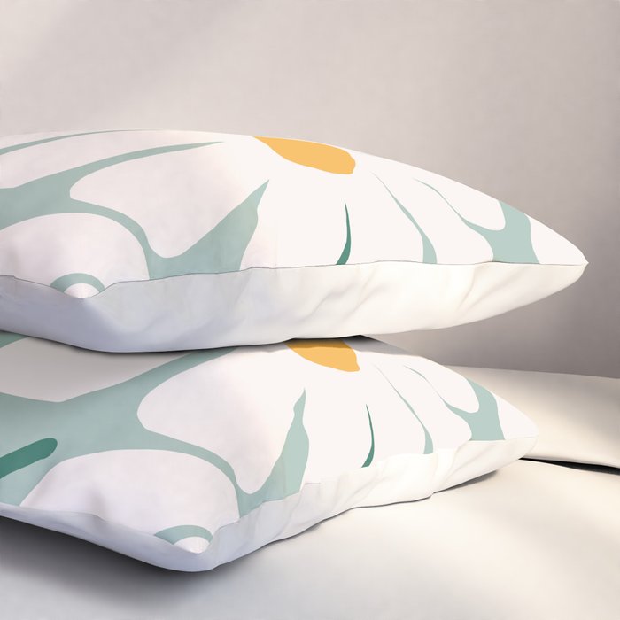 Daisy fresh Pillow Sham Gallery Image 3