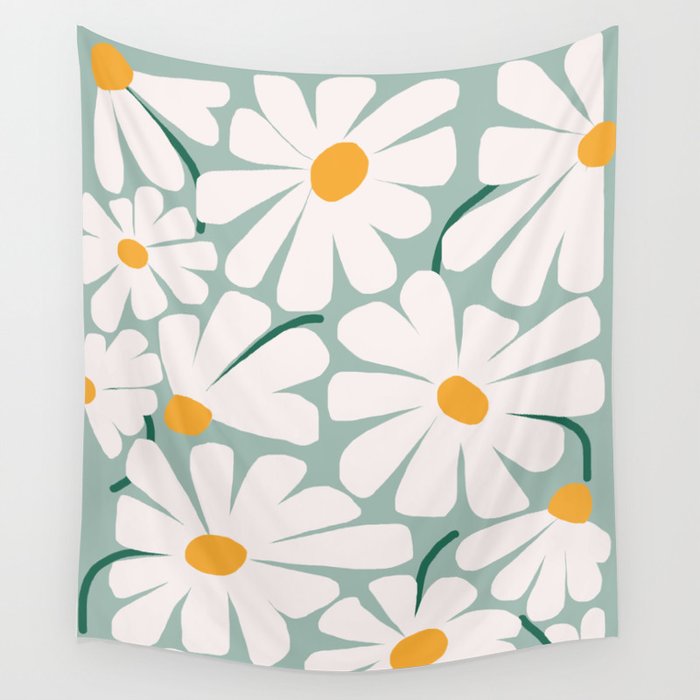 Daisy fresh Wall Tapestry Gallery Image 4