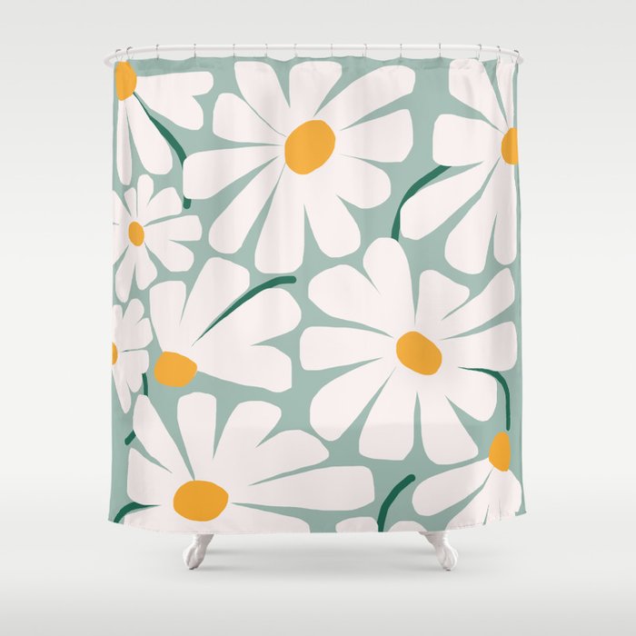 Daisy fresh Shower Curtain Gallery Image 1