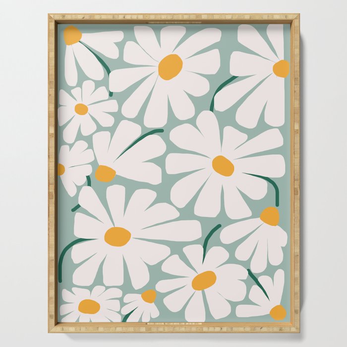 Daisy fresh Serving Tray Gallery Image 1