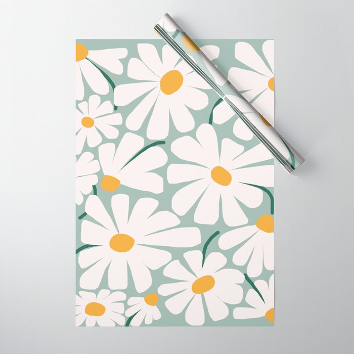 Daisy fresh Wrapping Paper Gallery Image 1