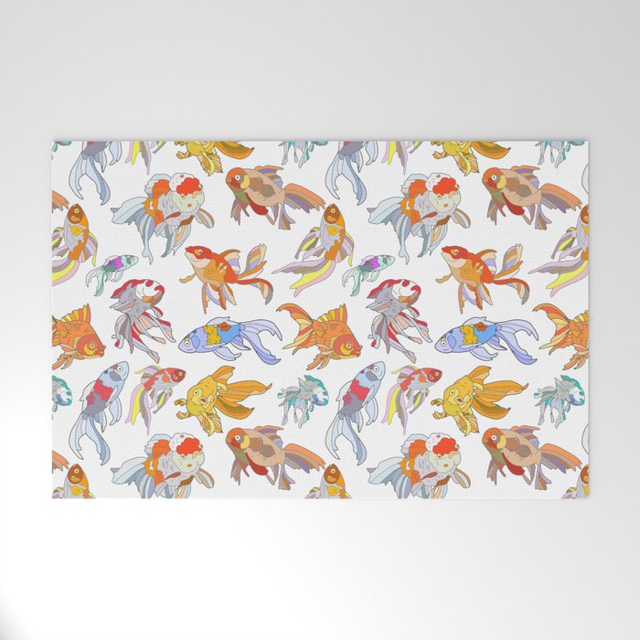 FISH FISH FISH Welcome Mat Gallery Image 1