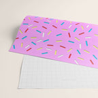 Strawberry Ice Cream Wrapping Paper Gallery Image 2