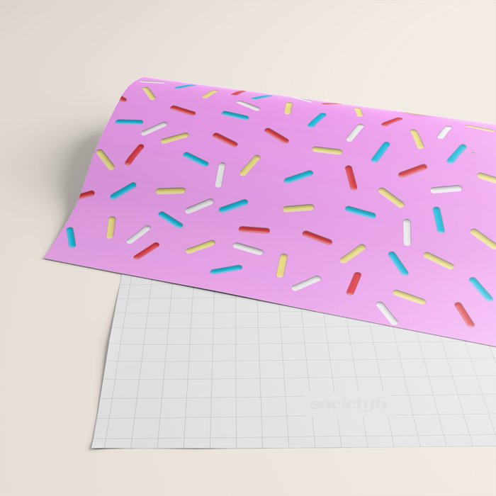 Strawberry Ice Cream Wrapping Paper Gallery Image 2