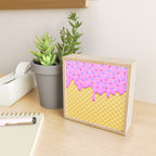 Strawberry Ice Cream Mini Art Print Gallery Image 2