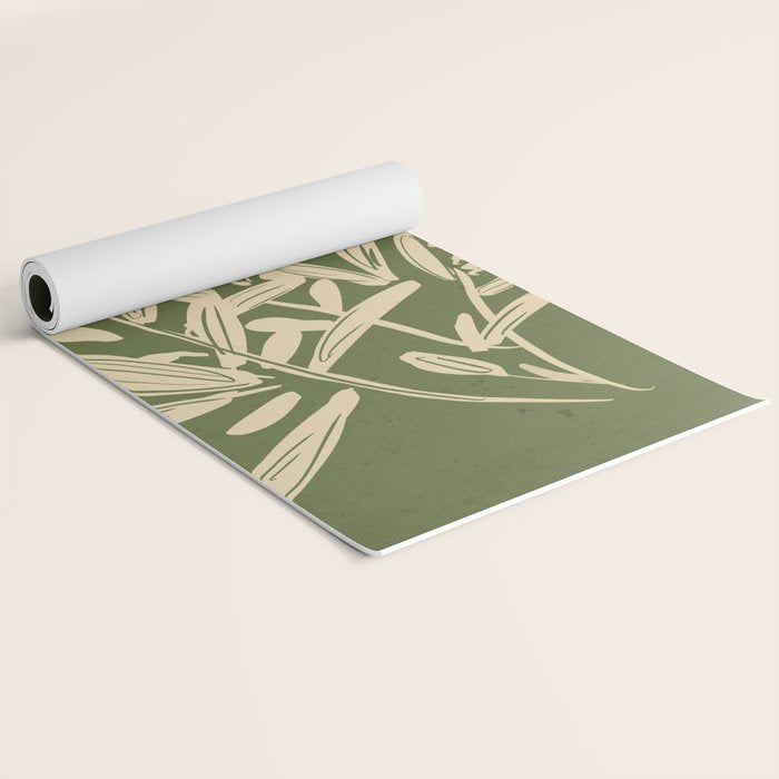 Minimalist Flowers 3 Yoga Mat Gallery Image 2