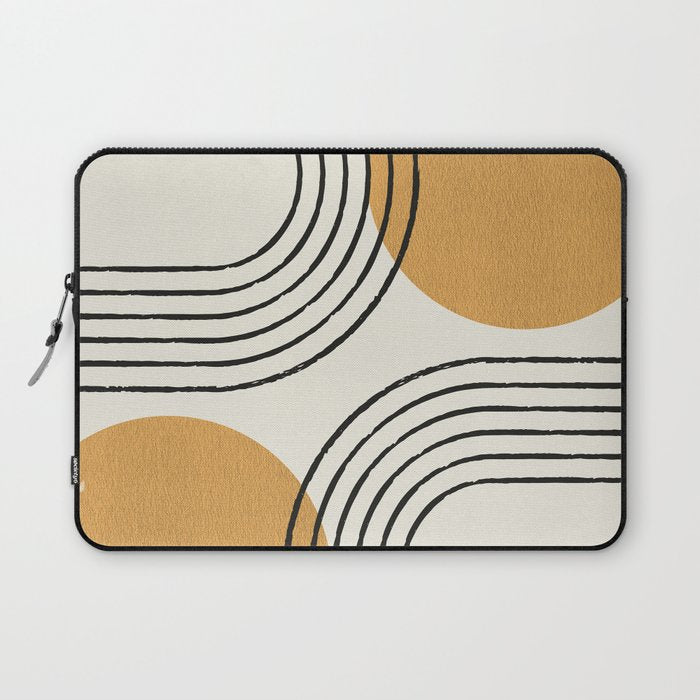 Sun Arch Double - Gold Laptop Sleeve Gallery Image 1