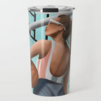 Hoops and Sunshine Travel Mug Gallery Image 1
