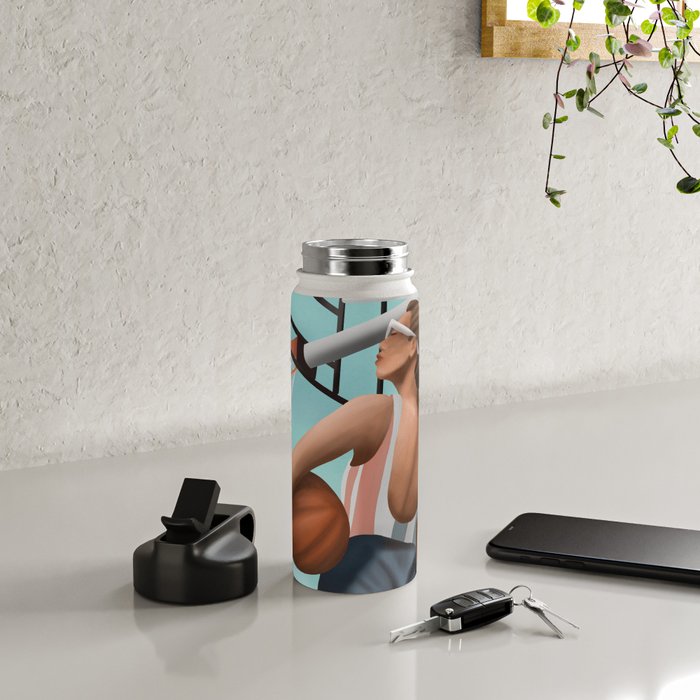 Hoops and Sunshine Water Bottle Gallery Image 4