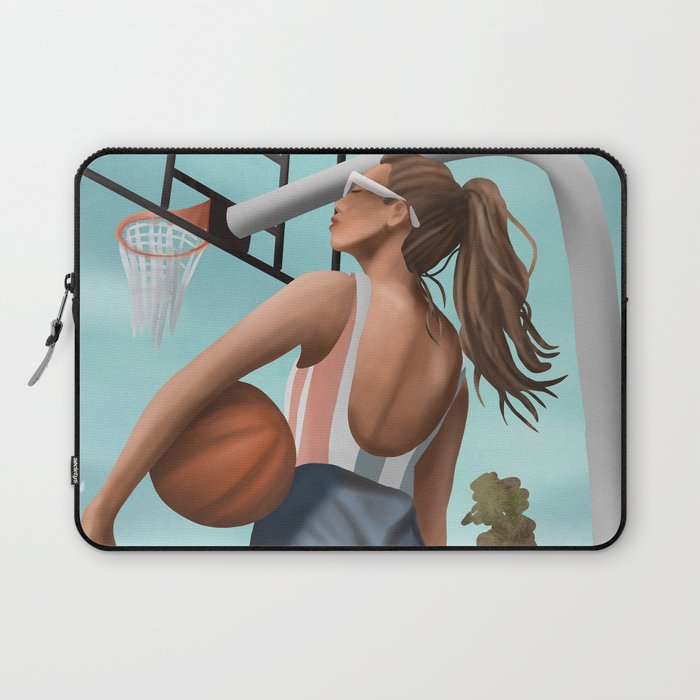 Hoops and Sunshine Laptop Sleeve Gallery Image 1
