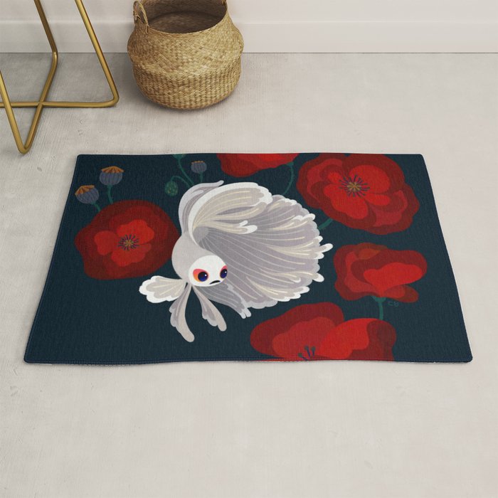 Bettas and Poppies Rug Gallery Image 1