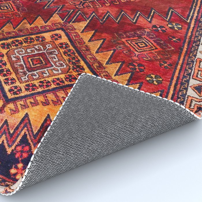 N200 - Berber Moroccan Heritage Oriental Traditional Moroccan Style Rug Gallery Image 4